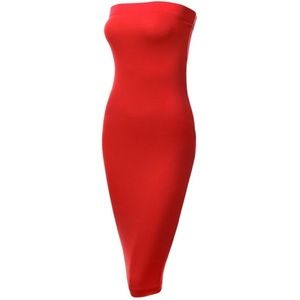 Tube midi dresses